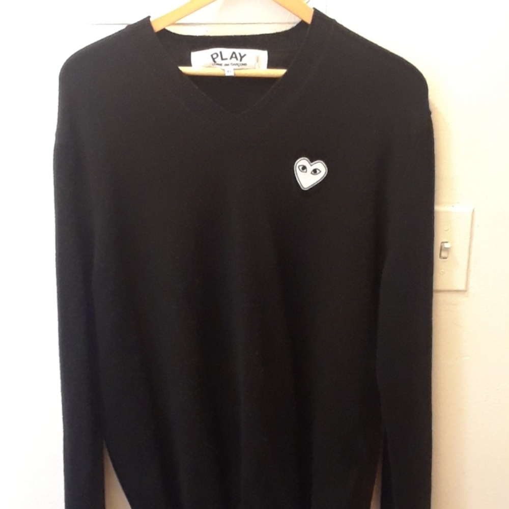 Comme des garcons xl sweater